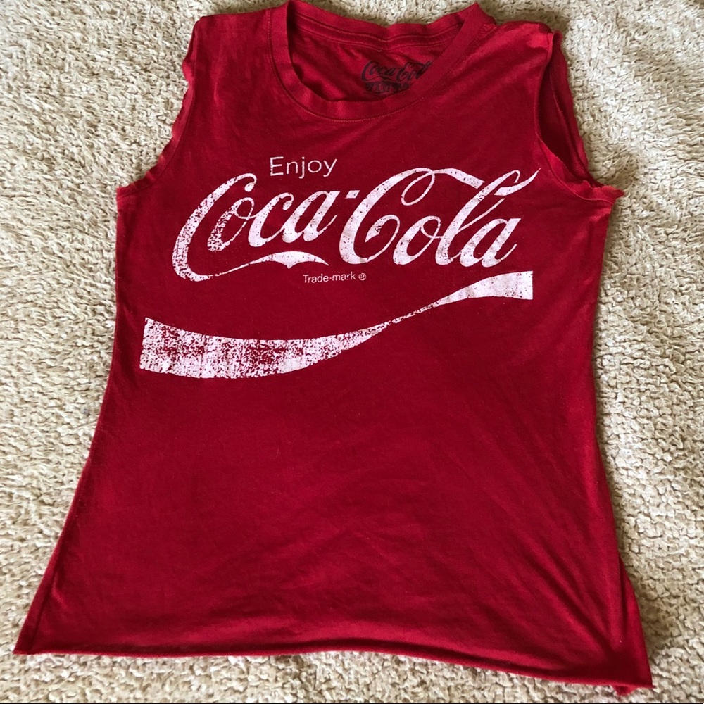 Coca-Cola sleeveless shirt